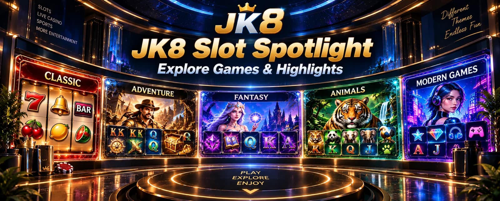 JK8 Slot Spotlight: Explore Games & Highlights
