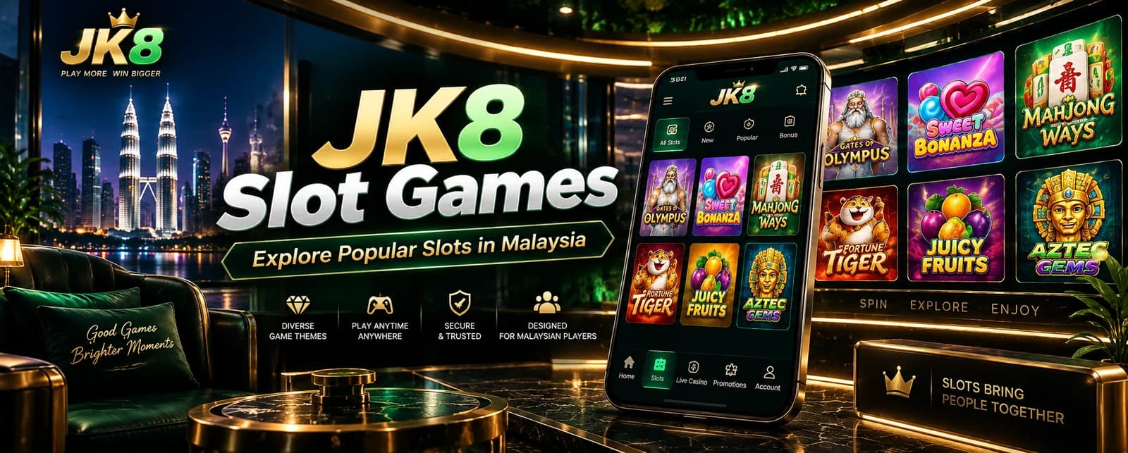JK8 Slot Games – Explore Popular Slots in Malaysia