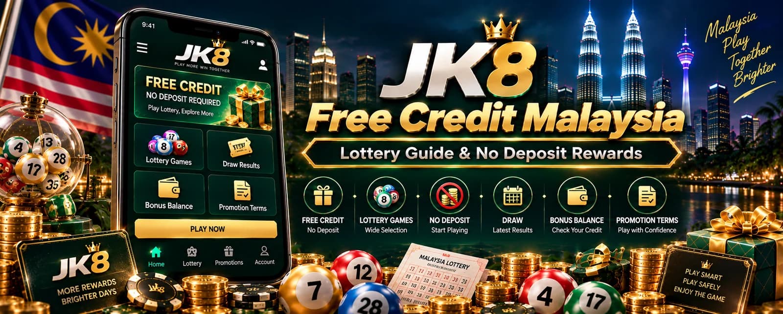 Free Credit No Deposit Malaysia – JK8 Guide | JK8